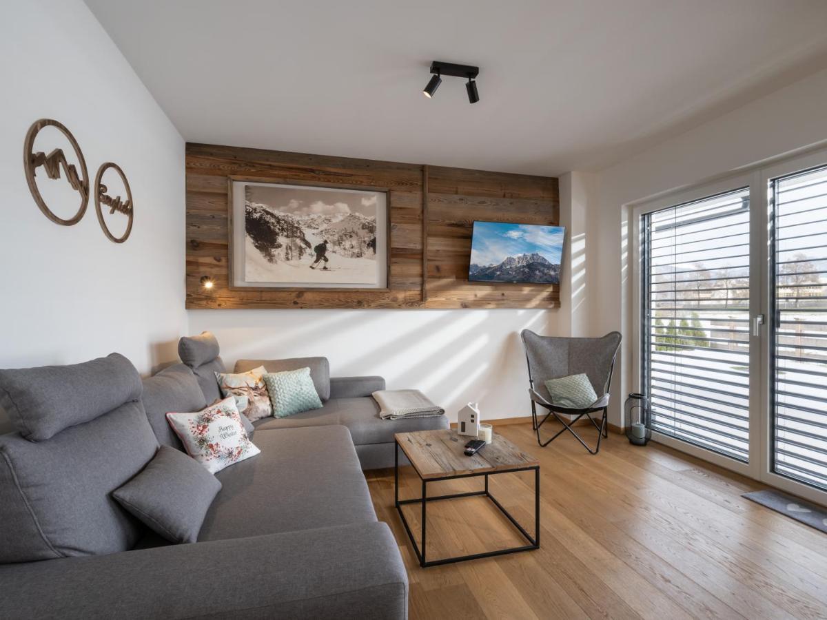 Ferienwohnung Tirolglueck Mit Grossem Garten Sankt Johann in Tirol Exteriör bild