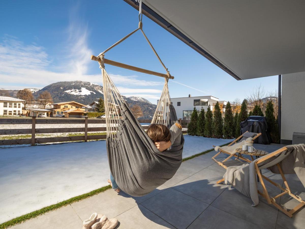 Ferienwohnung Tirolglueck Mit Grossem Garten Sankt Johann in Tirol Exteriör bild